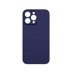 Capa de Silicone com Moldura de Câmera para Apple iPhone 12 Pro Azul Capa de Silicone com Moldura de Câmera para Apple iPhone 12 Pro Azul